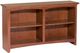 Whittier Wood® Furniture Customizable McKenzie 4-Shelf 48" Bookcase-0