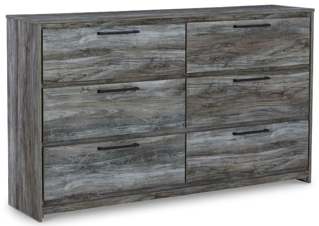 Signature Design by Ashley® Baystorm 5-Piece Gray King Panel Storage Bed Set-2