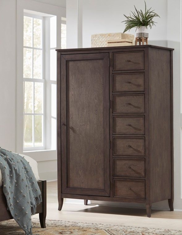 aspenhome® Blakely Sable Brown Door Chest-2