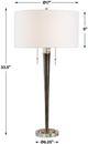Uttermost® Winchester Antique Brass Table Lamp-3