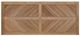 Century® West Bay Natural Wooden Rectangular Outdoor Dining Table-1