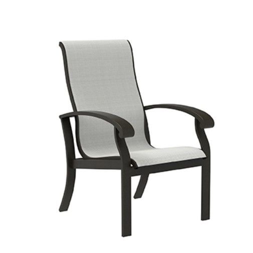 Lane Venture® Smith Lake Sling High Back Dining Arm Chair-0