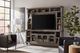 aspenhome® Industrial Ghost Black 85'' Console and Hutch-1