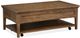 Magnussen Home® Bay Creek Toasted Nutmeg Rectangular Cocktail Table with Casters-5