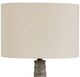 Uttermost® Stratum Light Beige Indoor-Outdoor Table Lamp with Distressed Gray Concrete Base-3