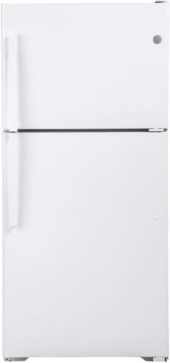 GE® 30 in. 19.1 Cu. Ft. White Top Freezer Refrigerator