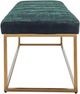 Moe's Home Collection Katie Dark Green Bench-3