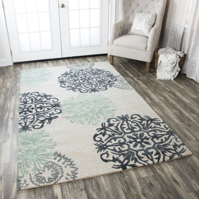 Rizzy Home Eden Harbor Navy 3' x 5' Rug-2