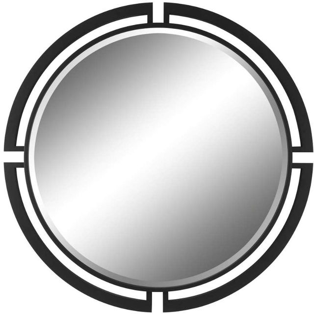 Uttermost® Quadrant Black Mirror-0