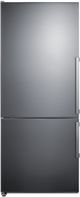 Summit® 28" 13.8 Cu. Ft. Stainless Steel Counter Depth Bottom Freezer Refrigerator-0