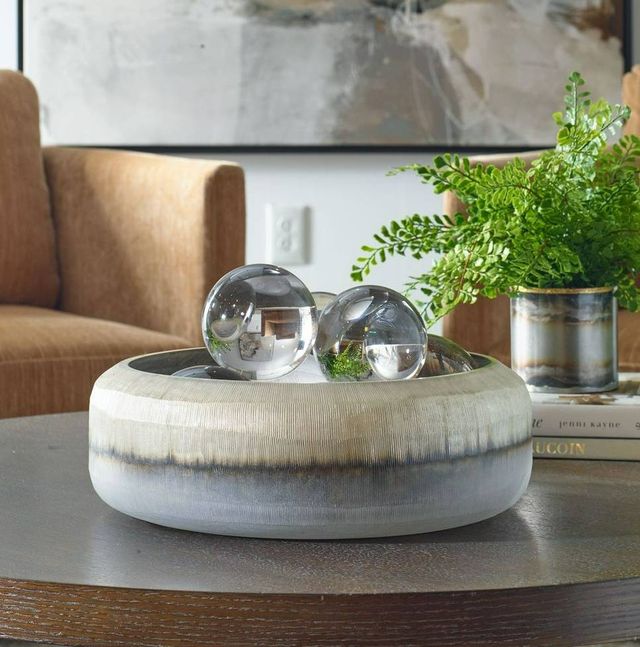Uttermost® Ombra Bronze/Silver Bowl-1