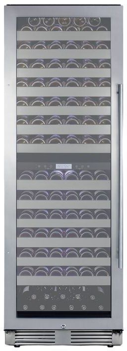 Summit® 24" Stainless Steel Wine Cooler -2