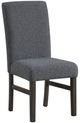 New Classic® Home Furnishings High Line Gray Upholstered Dining Side Chair-0