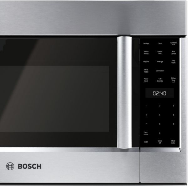 Bosch® 800 Series 1.8 Cu. Ft. Stainless Steel Over The Range Microwave-2