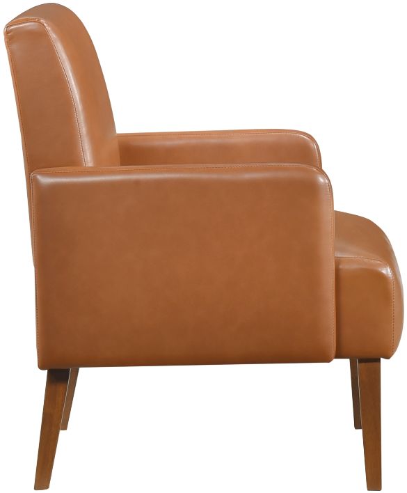 Homelegance® Piers Matt Brown Accent Chair-3