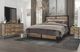 New Classic® Home Furnishings Elk River 4-Piece Rustic Queen Panel Bedroom Set-1
