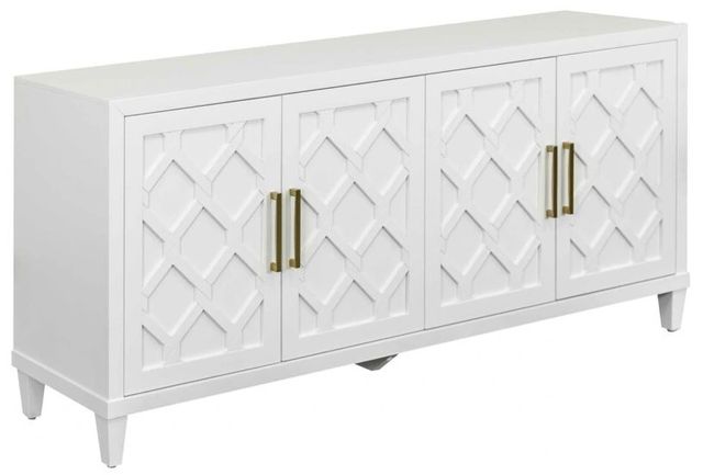 Martin Furniture Gable White 80" TV Stand-0