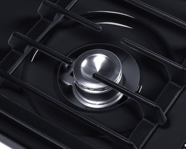 Summit® 30" Black Gas Cooktop-3