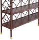 Stylecraft Tamara Day Walnut 3-Shelves Clover Shelf-2