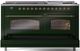 Ilve® Nostalgie II Series 60" Emerald Green Pro Style Dual Fuel Range-4