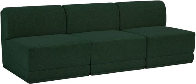 Meridian Furniture Ollie 3-Piece Green 90" Sofa-0
