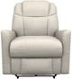 La-Z-Boy® Sparrow Ivory Power Wall Recliner with Headrest and Lumbar-1