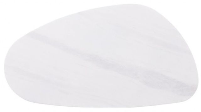 Furniture of America® Northwich White Coffee Table with Matte Gold Base-3