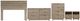 Signature Design by Ashley® Oliah 5-Piece Natural Full Bedroom Set-0