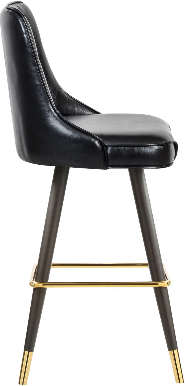 Meridian Furniture Portnoy Black Faux Leather Counter Stool-3