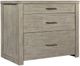 Aspenhome® Platinum Gray Linen Workstation/Combo File-0