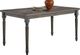 ACME Furniture Wallace Weathered Gray Dining Table-0
