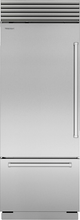 Sub-Zero® Classic Series 30" 17 Cu. Ft. Stainless Steel Built-In Bottom Freezer Refrigerator-0