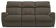 La-Z-Boy® Talladega Grey Leather Power Reclining Sofa-1