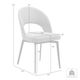 Armen Living Lucia 2-Piece Coffee Dining Chair Set-4