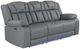 Global Furniture USA U7068 Gray Power Reclining Sofa-0