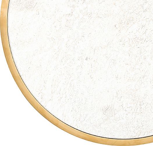 Decor-Rest® Furniture LTD Echo Brass Antique Wall Mirror-1