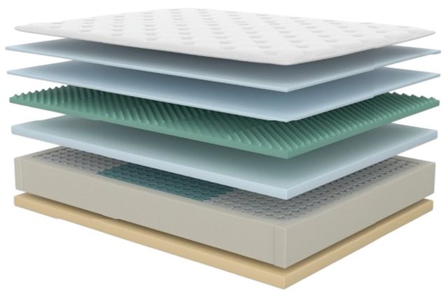 Symbol® Ultimate Luxury Barrow 16" Wrapped Coil Plush Tight Top Queen Mattress-2