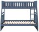 Homelegance® Nora Blue Twin/Full Bunk Bed-3