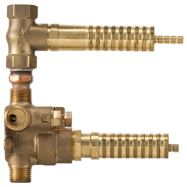 DXV 2-Handle Thermostatic Rough Valve with Volume Control-3