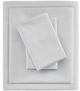 Olliix by Sleep Philosophy Smart Cool Microfiber Light Grey California King Sheet Set-0