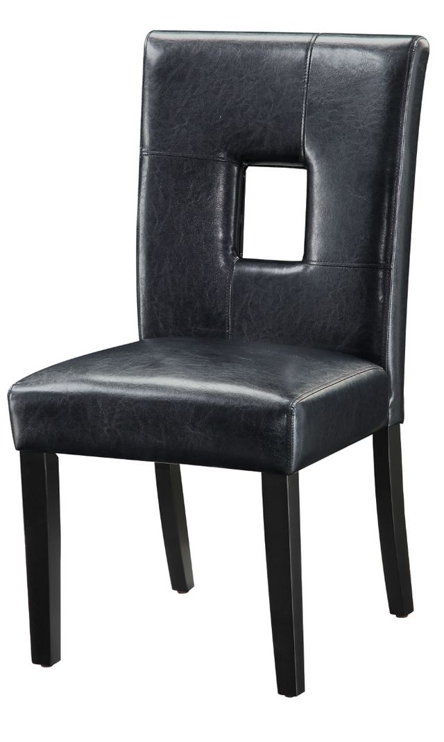 Coaster® Shannon 2-Piece Black Side Chairs-2