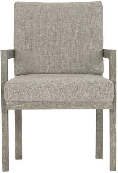 Bernhardt Foundations Brown/Light Shale Dining Arm Chair-3