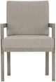 Bernhardt Foundations Brown/Light Shale Dining Arm Chair-3