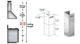 ZLINE 2 Piece 12" Stainless Steel Wall Hood Extension Kit-1