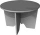 Unwasted® Bond Gray Plastic Outdoor Accent Table-0