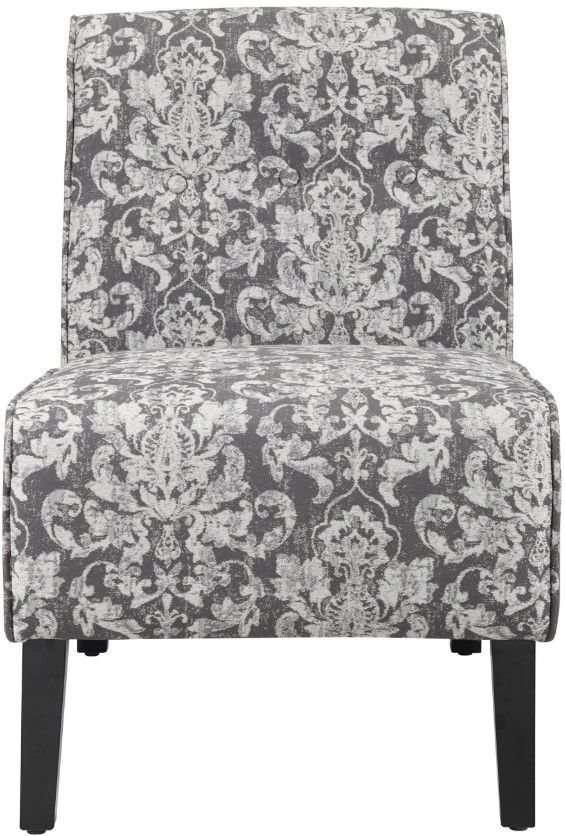 Linon Coco Gray Accent Chair-3