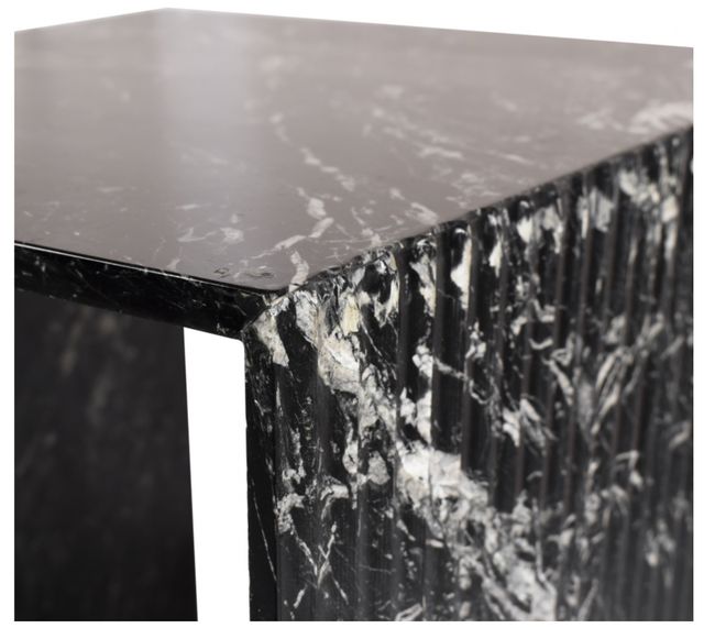 Meridian Furniture Lucca Black Marble End Table-2