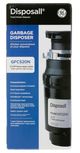 GE® Disposall® 1/2 HP Continuous Feed Non-Corded Black Garbage Disposal-1
