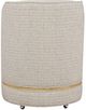 Bernards Tapestry Beige Upholstered Caster Chair-3