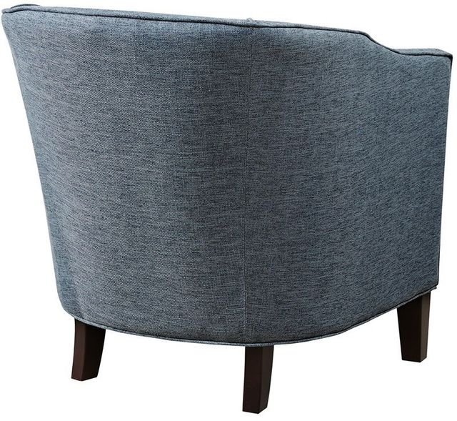 Olliix by Madison Park Slate Blue Fremont Barrel Arm Chair-3